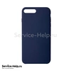 Чехол Silicone Case для iPhone 7 Plus / 8 Plus (синяя сталь) №57 COPY AAA+