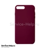 Чехол Silicone Case для iPhone 7 Plus / 8 Plus (бордовый) №52 COPY AAA+