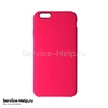 Чехол Silicone Case для iPhone 6 / 6S (кислотно-розовый) №47 COPY AAA+