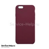 Чехол Silicone Case для iPhone 6 / 6S (бордовый) №52 COPY AAA+