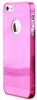 Чехол пластиковый PURO Crystal для Apple iPhone 5 / 5s / SE розовый
