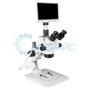 Тринокулярный стереомикроскоп Damingzhi 14X-90X с дисплеем