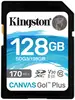 Карта памяти Kingston 128GB SDXC Class 10 UHS-I U3 V30 Canvas Go Plus 170MB/s