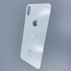 Заднее стекло корпуса iPhone  XS Max White EU (увеличенное отверстие под камеру)