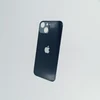 Заднее стекло корпуса iPhone 13  Black (увеличенное отверстие под камеру)