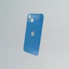Заднее стекло корпуса iPhone 13  Blue (увеличенное отверстие под камеру)