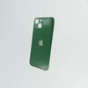 Заднее стекло корпуса iPhone 13  Green (увеличенное отверстие под камеру)