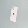 Заднее стекло корпуса iPhone 13mini Pink (увеличенное отверстие под камеру)
