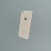 Заднее стекло корпуса iPhone  8  Rose Gold EU (увеличенное отверстие под камеру)