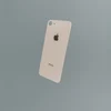 Заднее стекло корпуса iPhone  8  Rose Gold USA (увеличенное отверстие под камеру)