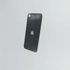 Заднее стекло корпуса iPhone  SE 2020 Black USA (увеличенное отверстие под камеру)