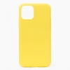 Чехол-накладка [ORG] Soft Touch для Apple iPhone 12/iPhone 12 Pro (yellow)