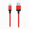 Кабель USB - micro USB Hoco X14 Times Speed для HTC/Samsung (100 см) (red/black)