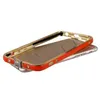 Бампер металл Hermes для Apple iPhone 6 (gold/orange)