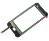 Touch screen (тачскрин сенсорный экран) для Samsung F700 black (черный)