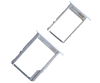 Контейнер SIM+MicroSD для Samsung A300F/A500F/A700FD (комплект 2 шт.) Белый