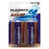 Батарейка D для Samsung LR20 Pleomax (2-BL) (20/80)