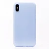 Чехол-накладка [ORG] Full Soft Touch для Apple iPhone X/iPhone XS (light blue)