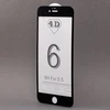 Защитное стекло Full Screen Leather series для Apple iPhone 6 Plus/6S Plus (black) комплект