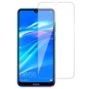 Защитное стекло для Huawei Y5 2019 (вид - 2.5D, в комплекте салфетка и стикер)