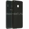 Чехол-накладка силиконовый для Samsung Galaxy M20 M205 (черный 1.2мм)