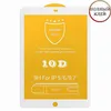 Защитное стекло для Apple iPad 2017 / 2018 9.7&quot; [клеится на весь экран] 10D (белое)