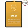 Защитное стекло для Samsung Galaxy Tab S5e T720 / T725 [клеится на весь экран] 10D (черное)
