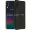 Чехол-накладка силиконовый для Samsung Galaxy A70 A705 (черный 1.2мм)