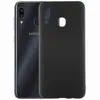 Чехол-накладка силиконовый для Samsung Galaxy A30 A305 (черный) MatteCover