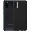 Чехол-накладка силиконовый для Samsung Galaxy A41 A415 (черный) MatteCover