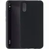 Чехол-накладка силиконовый для Xiaomi Redmi 9A (черный) MatteCover