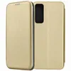 Чехол-книжка для Huawei P Smart (2021) (золотистый) Fashion Case