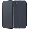 Чехол-книжка для Samsung Galaxy A03 Core A032 (темно-синий) Fashion Case