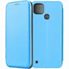 Чехол-книжка для Realme C21Y (голубой) Fashion Case