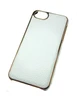 Задняя накладка &quot;Hoco&quot; для iPhone 5/5S белая кожа с золотой окантовкой