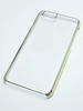 Задняя накладка  &quot;Air Case&quot; для iPhone 6 Plus (5.5) (прозрачная с светло-золотыми краями)
