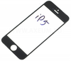 Стекло iPhone 5/5C/5S/SE чёрное, олеофобным покрытием оригинал