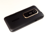 Корпус HTC Evo 3D чёрный c золотой рамой High copy
