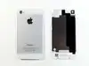 Задняя крышка iPhone 4S белая в стиле iPhone 5