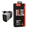 СЗУ LDNio A2206 (2 USB выхода 2.4 A + кабель Apple 8 pin), Quick Charge 3.0, чёрный