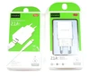СЗУ Maimi T13 (USB выход 5 V/2.1 A + кабель Lightning Apple 8 pin), белый