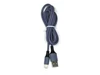 USB датакабель Apple 8 pin Lightning, MRM R50 (2.4 A/ 1.2 m) круглый, резиновый, серый