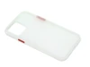 Задняя накладка для Apple iPhone 12/ iPhone 12 Pro, Skin Feeling, силикон/пластик, прозрачная рамка
