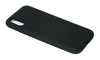 силиконовый чехол Silicone Case для Apple iPhone X, чёрный