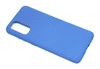 силиконовый чехол Silicone Case для Samsung SM-G980F (Galaxy S20), синий