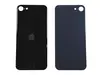 Задняя крышка iPhone SE (2020) (стекло корпуса с широким отверстием) чёрный