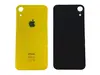 Задняя крышка iPhone Xr (стекло корпуса с широким отверстием) жёлтый