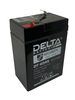 Аккумулятор свинцовый 4V-4.5Ah Delta DT4045