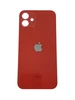 Задняя крышка iPhone 12 (стекло корпуса с широким отверстием) красный