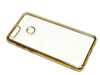силиконовый чехол Neypo для Huawei Honor 7X, тонкий, прозрачно-золотой
